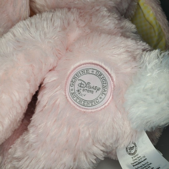 Disney Mickey Mouse&Friends Minnie Mouse Easter Plush Toy Pink Costume Authentic - Picture 3 of 5